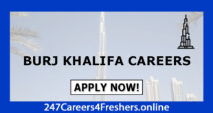 Burj Khalifa Careers