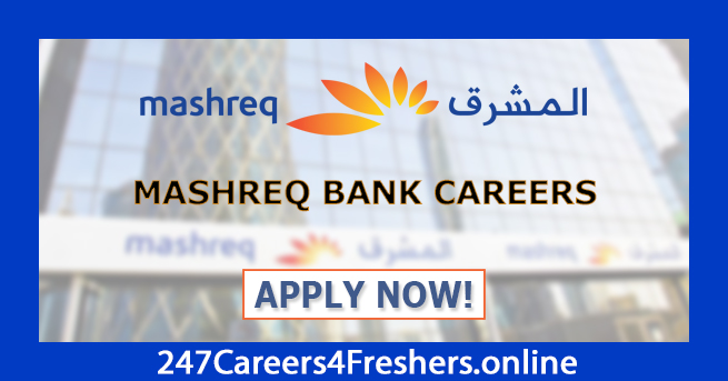 Mashreq Bank Careers