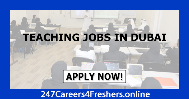 Teaching Jobs in Dubai